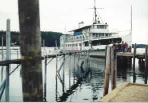 M/S Mount Washington dry docking, November 1999