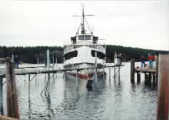 M/S Mount Washington dry docking, November 1999